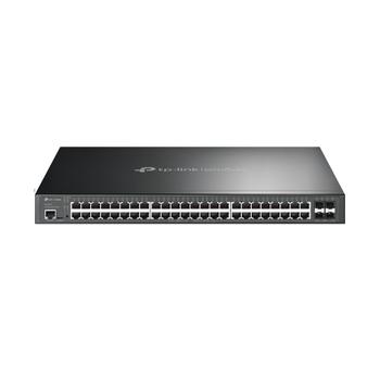 TP-LINK JetStreamâ¢ 48-Port Gigabit and 4-Port 10GE SFP+ L2+ Managed Switch with 48-Port PoE+ PORT: 48x Gigabit PoE+ Ports,  4x 10G SFP+ Slots,  RJ45/ Micro-USB Console Port SPEC: 802.3at/ af,   500 W PoE Power (SG3452XP)
