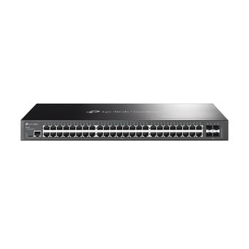 TP-LINK Omadaâ¢ 48-Port Gigabit L2+ Managed Switch with 4 SFP Slots PORT: 48x Gigabit RJ45 Ports,  4x Gigabit SFP Slots,  RJ45/ Micro-USB Console Port SPEC: 1U 19-inch Rack-mountable Steel Case FEATURE: Integ (SG3452)