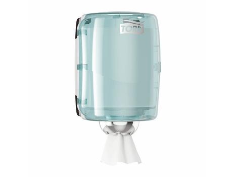 TORK Dispenser TORK senterrull M2 hvit/ turkis (659000)