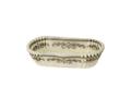 Siluett of Sweden Kagekapsel oval pergament m/guld 30x80x23mm 1000stk/pak