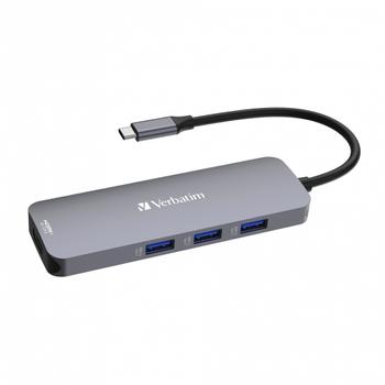 VERBATIM USB-C Pro Multiport Hub 8 Port CMH-08 (32151)