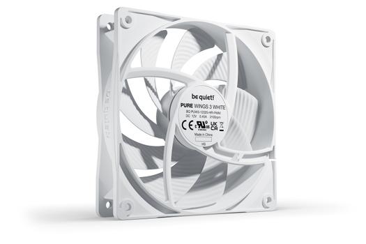 BE QUIET! PURE WINGS 3 White 120mm PWM high-speed Fan (BL111)