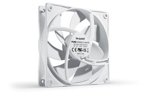 BE QUIET! PURE WINGS 3 White 120mm PWM Fan (BL110)
