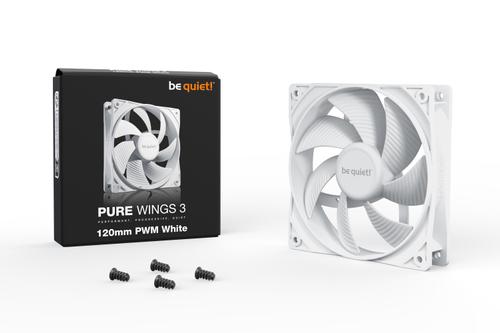 BE QUIET! PURE WINGS 3 White 120mm PWM Fan (BL110)