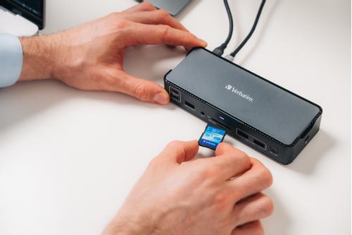 VERBATIM USB-C Pro Docking Station 15 Port CDS-15 (32171)