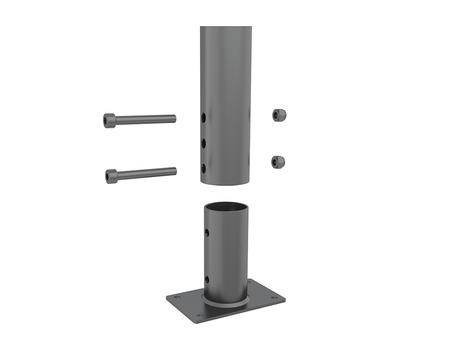 MULTIBRACKETS M Pro Series Enclosure B2B PoleConnector (7350073732166)