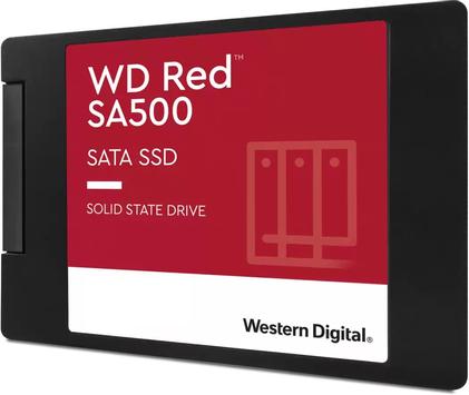 WD Red NAS SSD 1TB - SA500 - 2.5” - 7mm - SATA 6Gb/s (WDS100T1R0A)