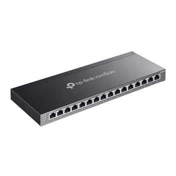 TP-LINK JetStream    16-Port Gigabit Smart Switch with 8-Port PoE+ (SG2016P)