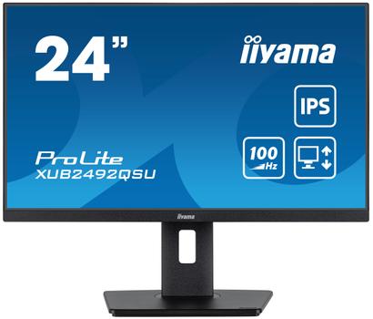 IIYAMA 24" ETE IPS, 2560x1440@100Hz (XUB2492QSU-B1)