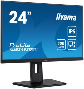 IIYAMA 24" ETE IPS, 2560x1440@100Hz (XUB2492QSU-B1)