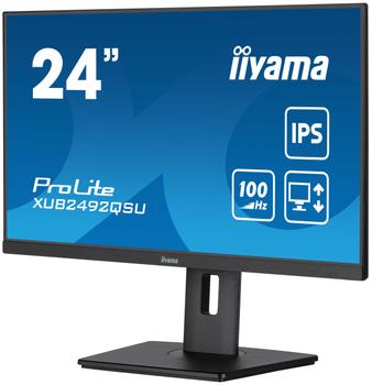 IIYAMA 24" ETE IPS, 2560x1440@100Hz (XUB2492QSU-B1)