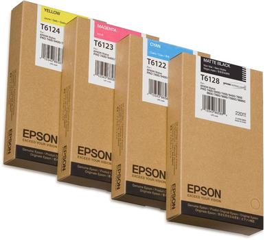 EPSON Sglpack Matte BK T61280N 220 ml (C13T61280N)