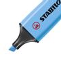 STABILO BOSS ORIGINAL Highlighter Chisel Tip 2-5mm Line Blue (Pack 10) - 70/31 (70-31)