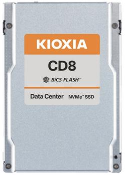 KIOXIA X134 CD8-R dSDD 7.6TB PCIe U.2 15mm SIE (KCD8XRUG7T68)