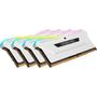 CORSAIR DDR4 32GB 4x8GB 3200MHz DIMM CL16 VENGEANCE RGB Pro SL White 1.35V XMP 2.0