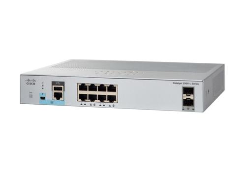 CISCO Switch/ Cat 2960-L 8GigE 2x1G (WS-C2960L-8TS-LL)