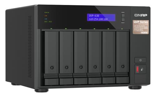 QNAP 6-bay high-performance NVR (QVP-63B)