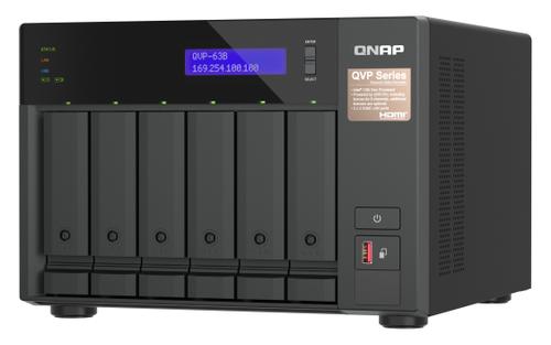 QNAP 6-bay high-performance NVR (QVP-63B)
