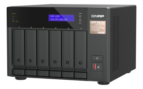 QNAP 6-bay high-performance NVR (QVP-63B)