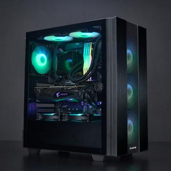 CHIEFTEC Hunter 2 gaming chassis ATX Black (GS-02B-OP)