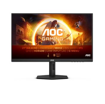 AOC Q27G4X 27inch 2560x1440 IPS 180Hz 130mm FreeSync Premium Gsync compatible HDMI DP (Q27G4X)