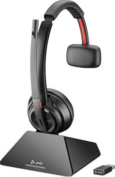 POLY Savi 8210 Office DECT 1880-1900 MHz Single Ear Headset (8D3K5AA)