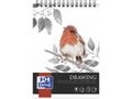Oxford International Kunsttegneblok Oxford A4 50ark 160g dobbeltspiral
