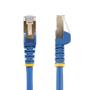 STARTECH 3M CAT6A PATCH CABLE - BLUE CAT 6A NETWORK CABLE - STP CABL