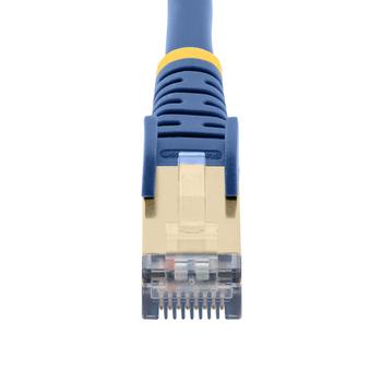 STARTECH 2M CAT6A PATCH CABLE - BLUE CAT 6A NETWORK CABLE - STP CABL (6ASPAT2MBL)