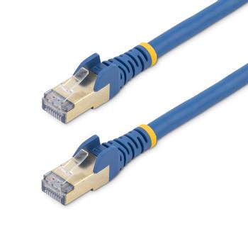 STARTECH 2M CAT6A PATCH CABLE - BLUE CAT 6A NETWORK CABLE - STP CABL (6ASPAT2MBL)