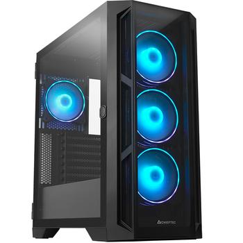 CHIEFTEC G-Op Atx Midi Tower Black (GA-01B-TG-OP)