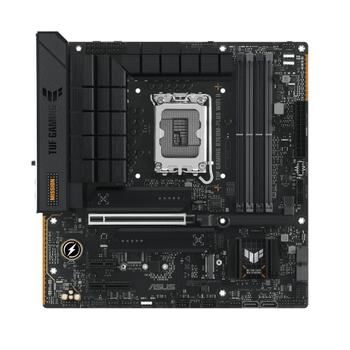 ASUS TUF GAMING B760M-PLUS WIFI II - Motherboard - micro ATX - LGA1700 Socket - B760 Chipset - USB 3.2 Gen 1, USB 3.2 Gen 2, USB-C 3.2 Gen2 - 2.5 Gigabit LAN, Wi-Fi 6, Bluetooth - onboard graphics (CPU r (90MB1HE0-M0EAY0)