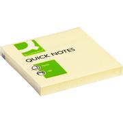QConnect Q-connect notes Gul 76x76 mm