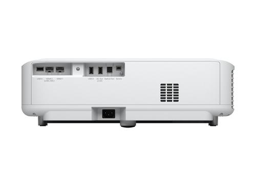 EPSON 4K projektor EH-LS650W (hvit) 3840x2160 laser, 3600 lumen, 2,5m:1, HDR10, 2xHDMI (V11HB07040)