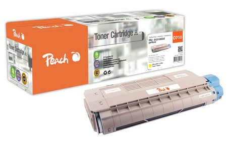 PEACH Toner OKI C710/711 yellow 44318605 remanufactured (PT239)