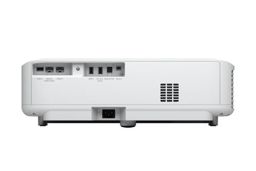 EPSON 4K projektor EH-LS650W (hvit) 3840x2160 laser, 3600 lumen, 2,5m:1, HDR10, 2xHDMI (V11HB07040)