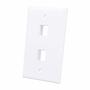 INTELLINET Wall Plate/Switch Cover White