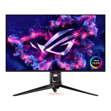 ASUS 32" 4K gamingskjerm ROG Swift PG32UCDMZ 3840x2160 QD-OLED, 240hz, 0.03ms. 1.5m:1, HDR10, G-Sync, 2xHDMI/ DP/ USB-C(90w) (90LM09T0-B01371)