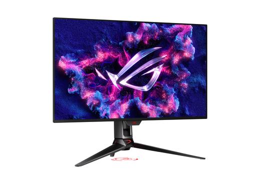 ASUS 32" 4K gamingskjerm ROG Swift PG32UCDMZ 3840x2160 QD-OLED, 240hz, 0.03ms. 1.5m:1, HDR10, G-Sync, 2xHDMI/ DP/ USB-C(90w) (90LM09T0-B01371)