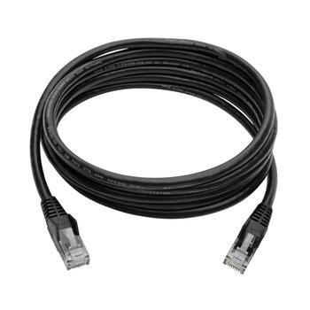 TRIPP LITE TRIPPLITE Cat6 Gigabit Snagless Molded UTP Ethernet Cable RJ45 M/M Black 7ft. 2.13m (N201-007-BK)