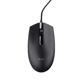 TRUST TM-101 1200 DPI Ambidextrous USB-A Wired Optical Eco Mouse (25295)