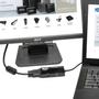 TRIPP LITE TRIPPLITE Keyspan Mini DisplayPort to VGA/ DVI/ HDMI All-in-One Video Converter Adapter 4K 30Hz HDMI DP1.2 Black 6inch 15.2 (P137-06N-HDV-4K)