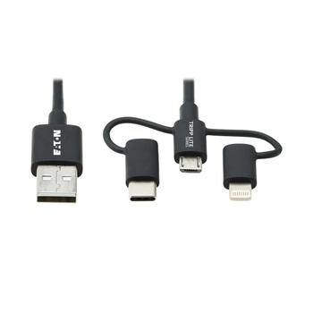 TRIPP LITE Universal Usb-A To Lightning,  (M101-006-LMC-BK)