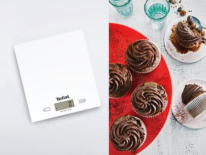 TEFAL Kjøkkenvekt Kitchen Scale Essential White (BC5304V0)