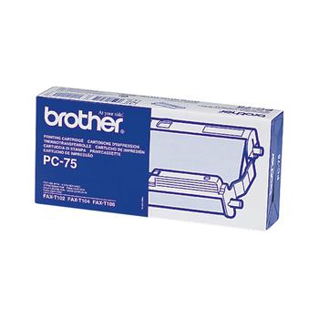 BROTHER PC75 Ribbon+cartridge f T8 (PC-75)