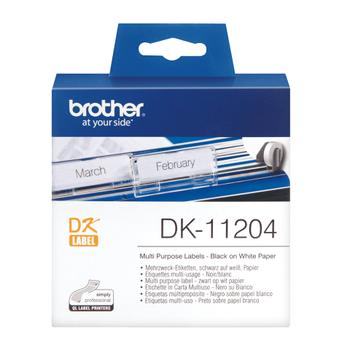 BROTHER Etikett BROTHER DK11204 univ 17x54 (400) (DK-11204)