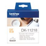 Brother CD etikett liten 12mm i diameter glossy (1200) (DK-11218)