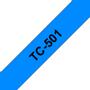 BROTHER Tape Black On Blue 12mm