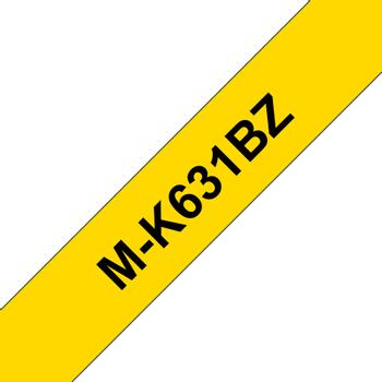 BROTHER BLACK/ YELLOW 12MM TAPE (MK631BZ $DEL)