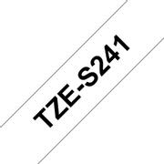 BROTHER Tape TZE-S241 18mm Black on White